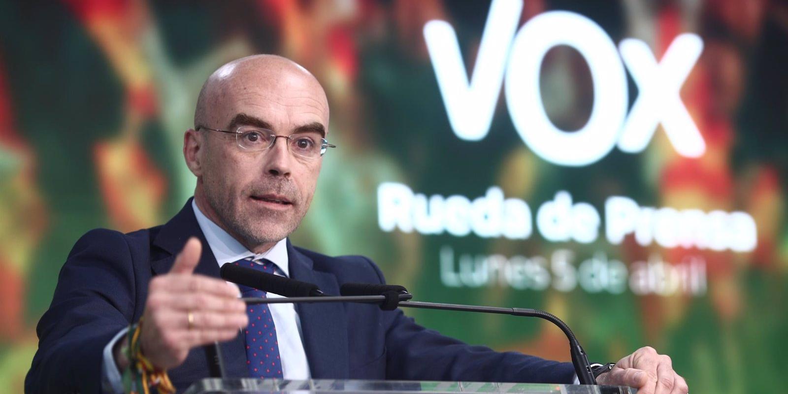 Vox ve "imposible" el 'sorpasso' de Iglesias el 4M: "Ni en sus mejores sueños"