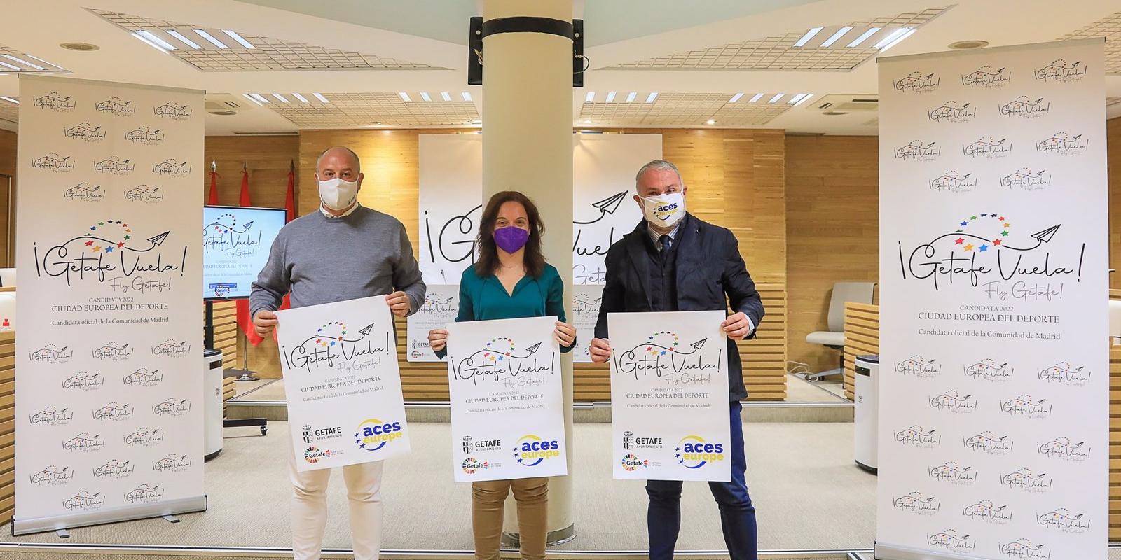 Getafe presenta la candidatura oficial a Ciudad Europea del Deporte 2022
