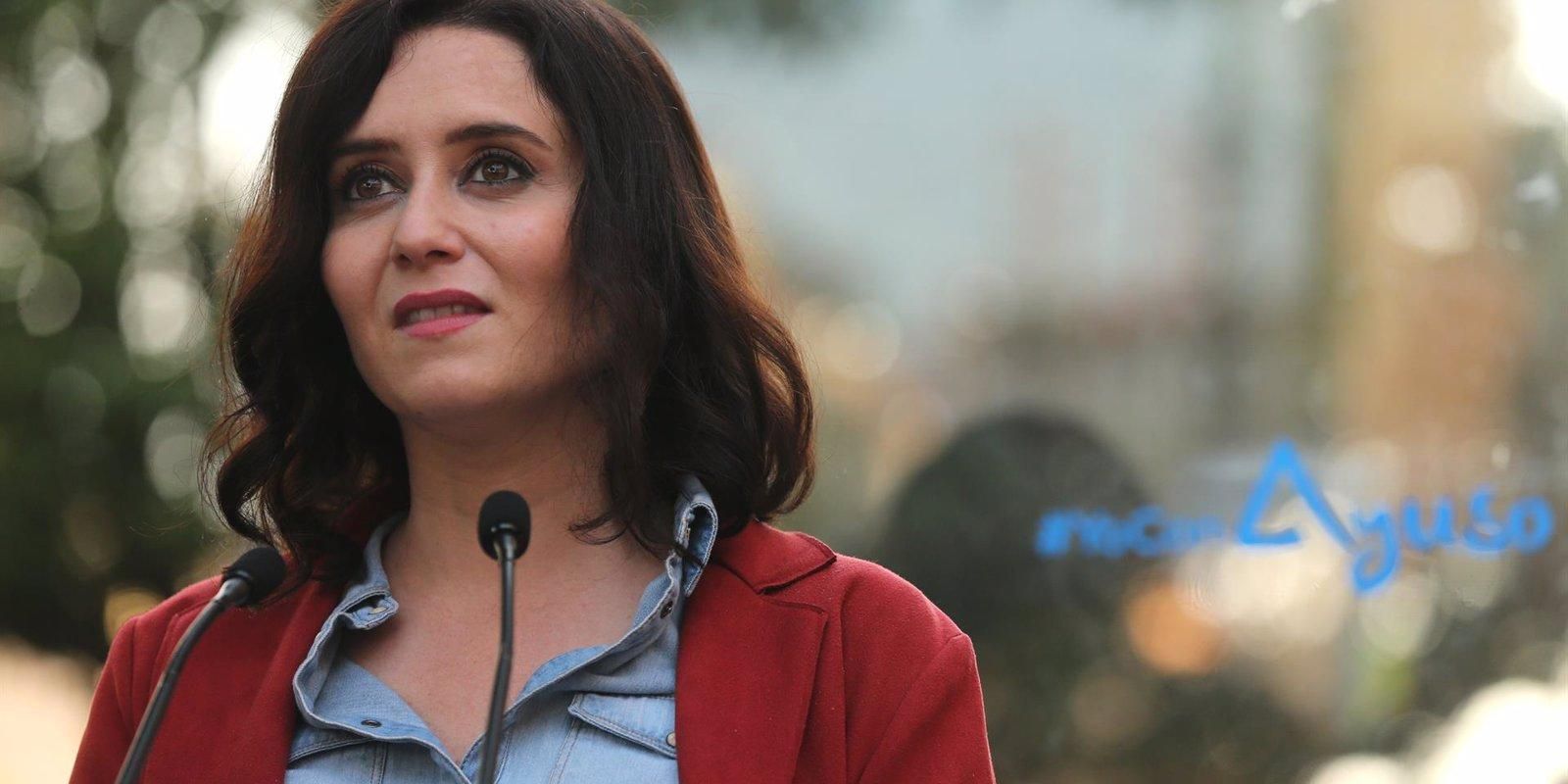 Rechazada una denuncia de Más Madrid contra unos folletos de Ayuso dentro del Hospital Zendal