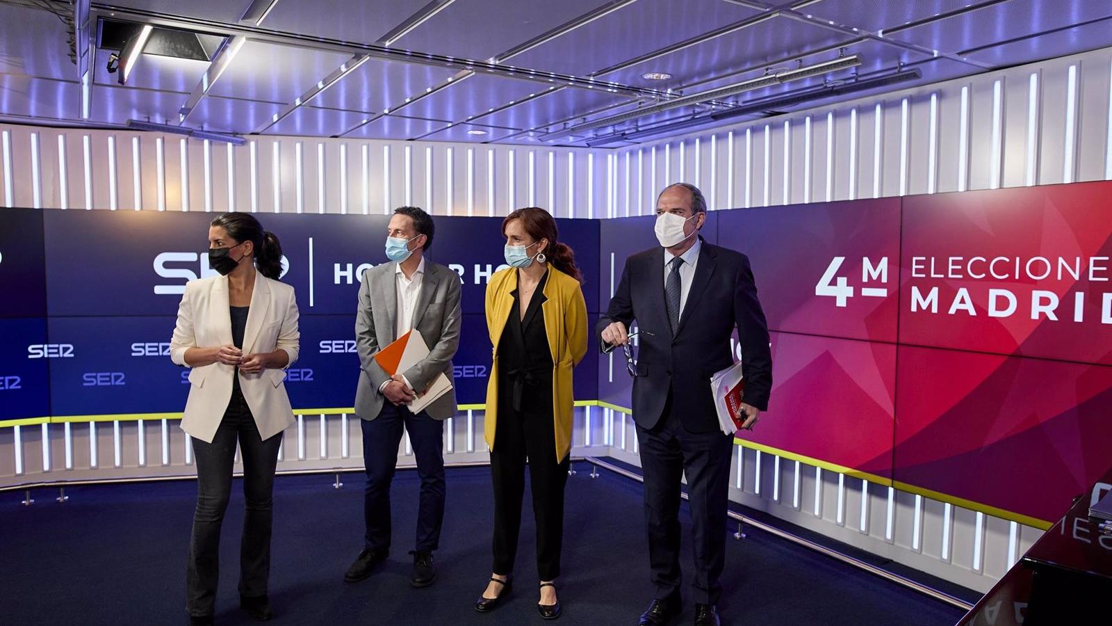 Monasterio critica al resto de candidatos por no querer "debatir" y asegura que se ha querido "amordazar" a Vox