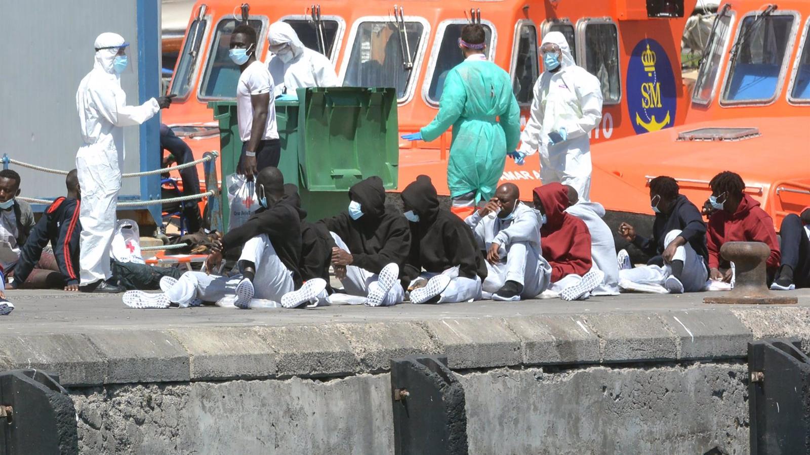 España repatrió a 153 migrantes a sus países de origen desde Canarias en los dos primeros meses de 2021