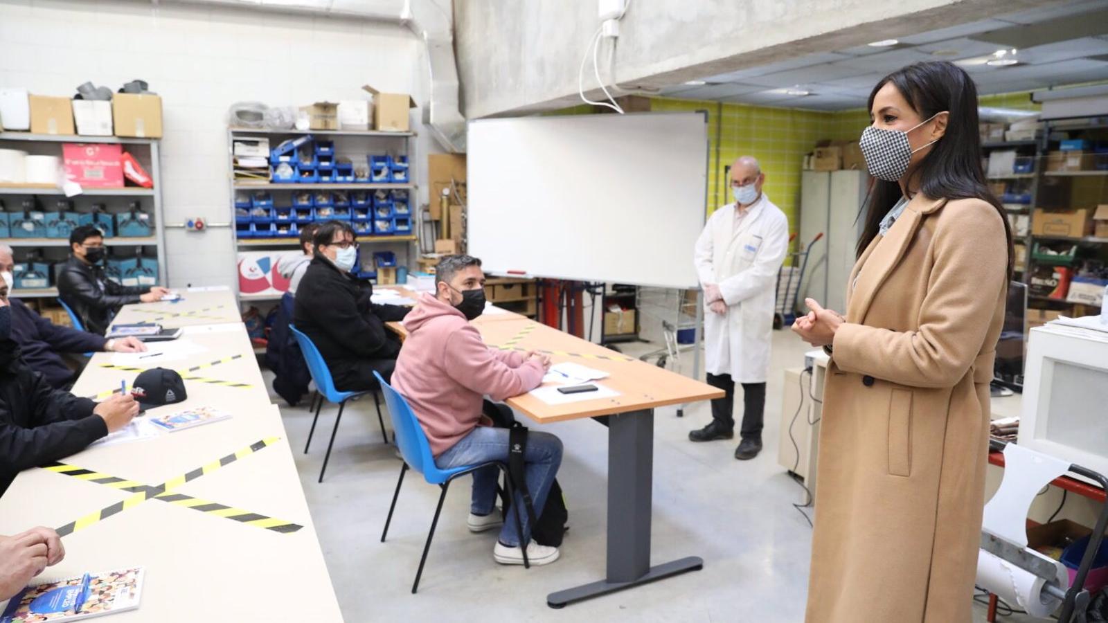 Villacís apuesta por la formación de las personas desempleadas a través de la Agencia para el Empleo