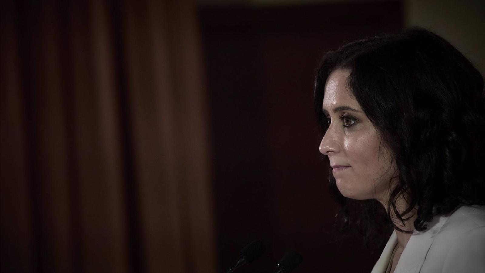 Díaz Ayuso señala tras saber de la carta con amenazas que "ante la violencia, serenidad y desprecio"