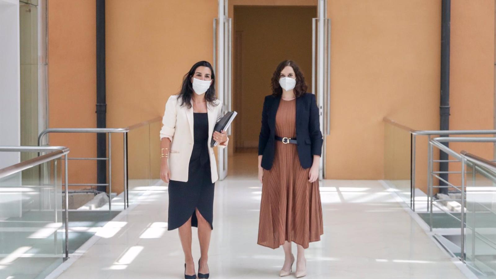 Díaz Ayuso cree que quizás sería "demasiado" que Vox presida la Asamblea con 13 de 136 diputados