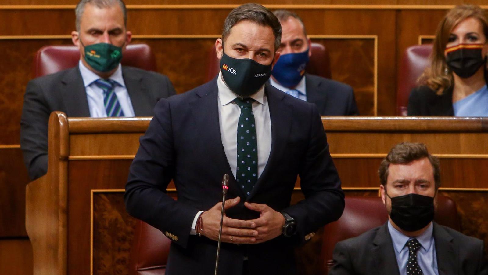 Abascal confía en la "generosidad" del PP para que Vox presida la Asamblea de Madrid