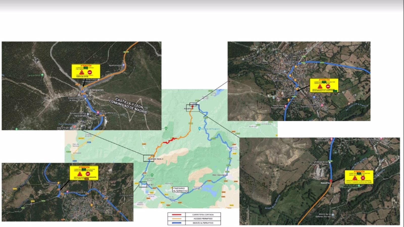 Los primeros kilómetros de la M-621 se cortarán unos días por las obras de reparación y mejora del firme