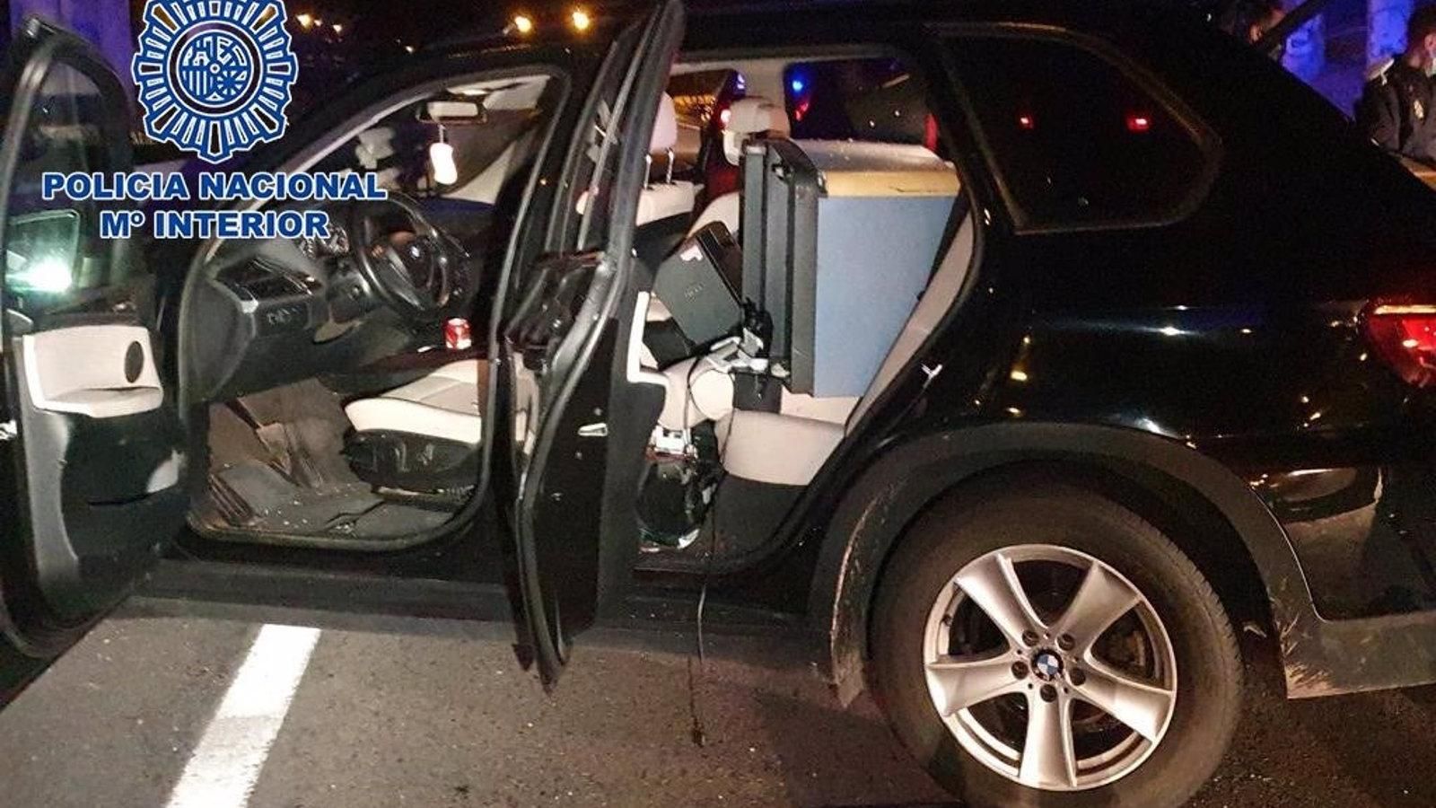 Detenidos seis aluniceros tras una larga persecución después de asaltar un bar de Numancia de la Sagra