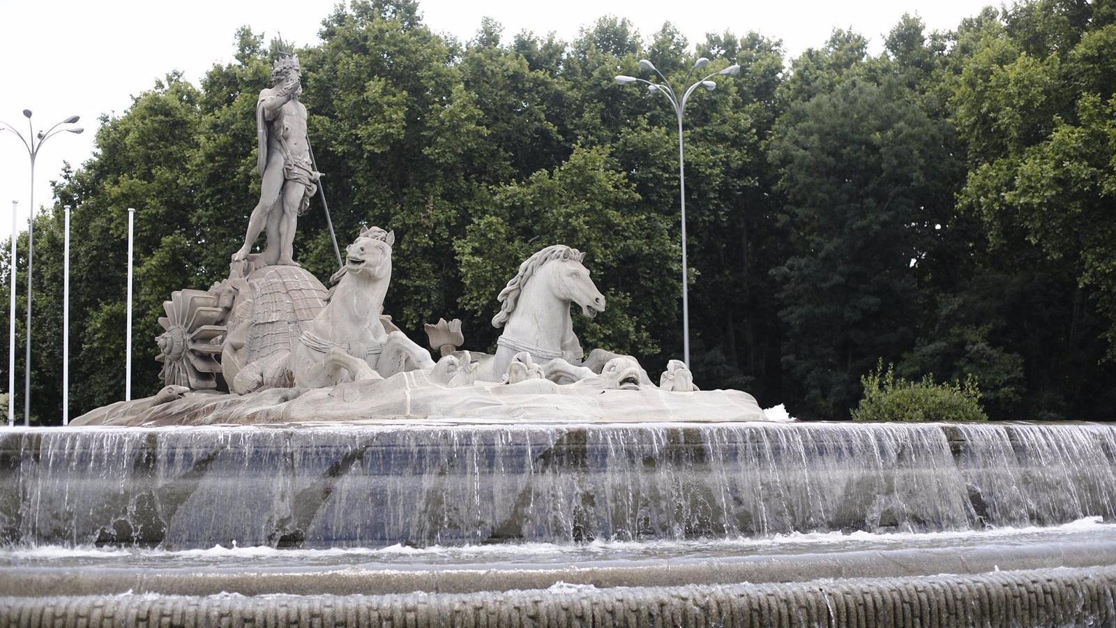 Neptuno y Cibeles estarán vigiladas este sábado por 130 policías municipales contra posibles aglomeraciones por el final de Liga