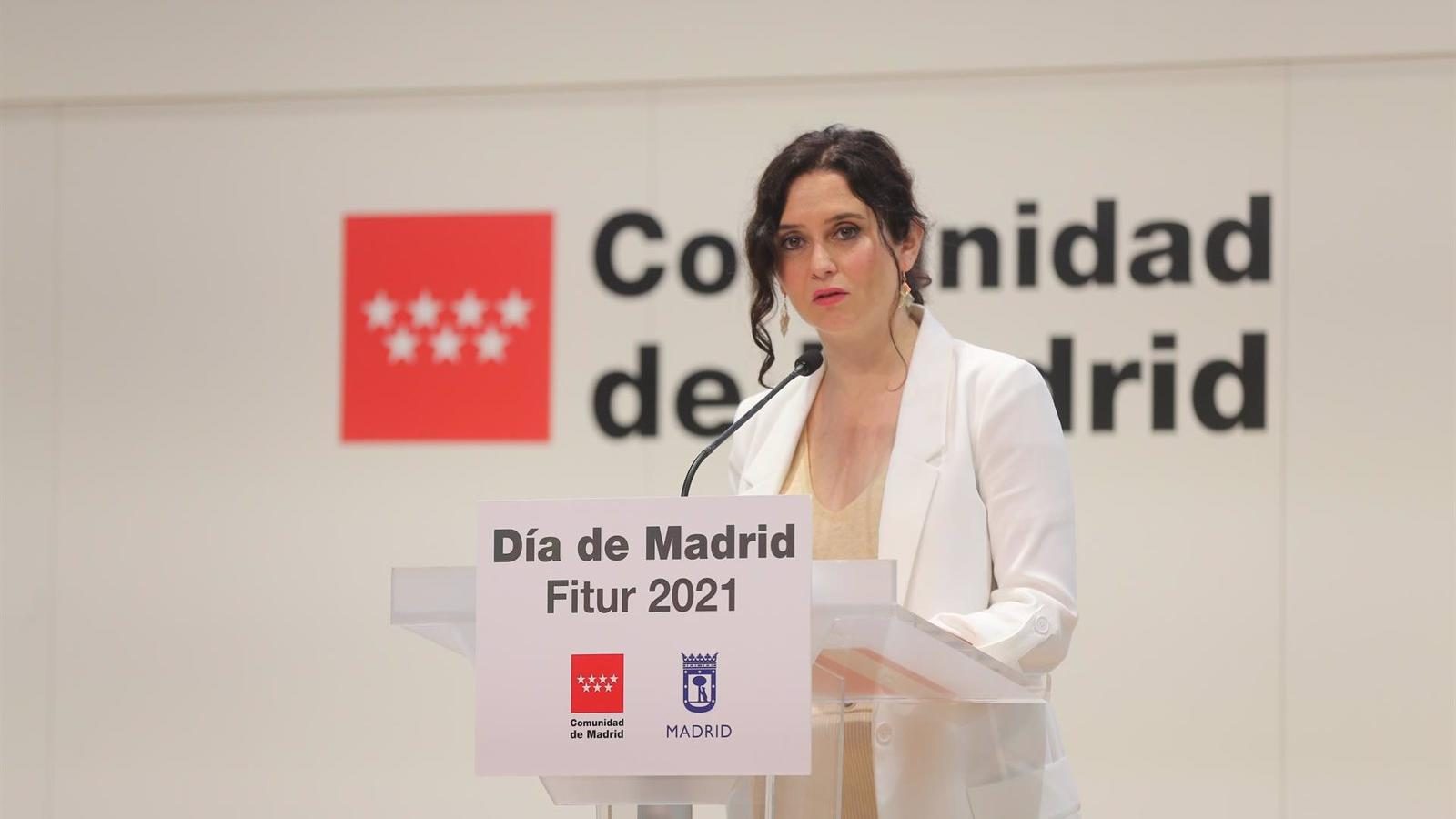 Díaz Ayuso califica la agenda 2050 de Sánchez como una "catequesis progre" Díaz Ayuso califica la agenda 2050 de Sánchez como una "catequesis progre"