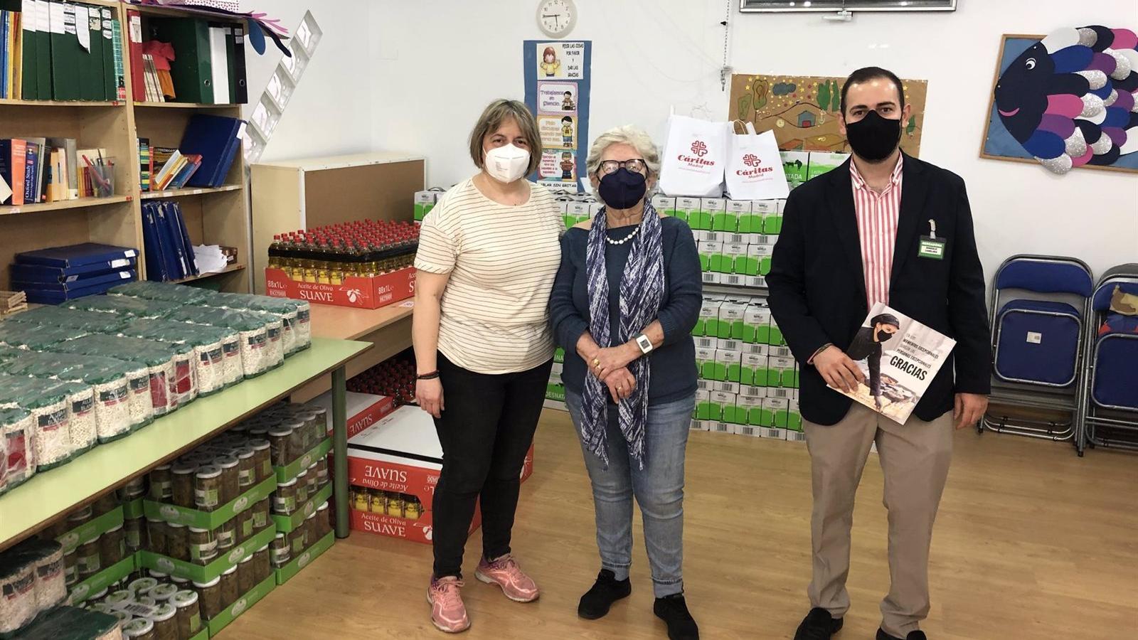 Mercadona dona 8,5 toneladas de productos de primera necesidad a Cáritas en Las Rozas y Majadahonda