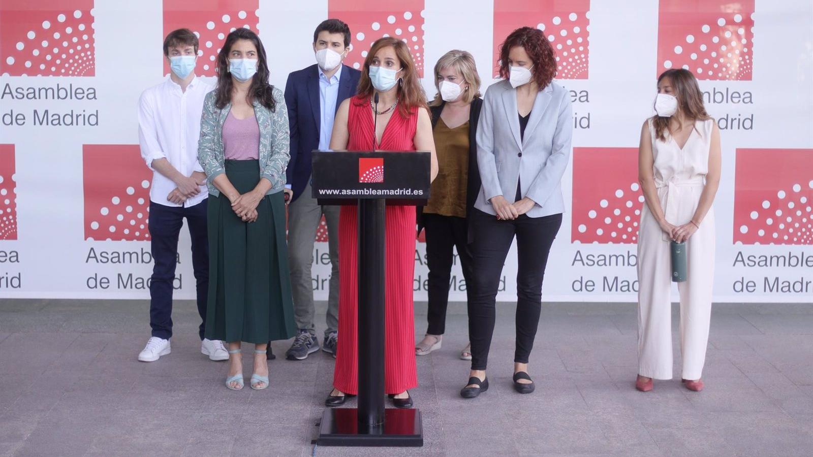 Mónica García se compromete a que Más Madrid sea un "martillo pilón de iniciativas"