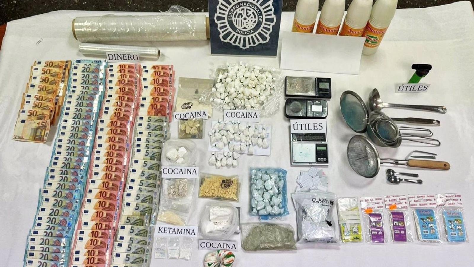 Desmantelados dos 'narcopisos' en Pueblo Nuevo donde se trataba y vendía 'base de cocaína'