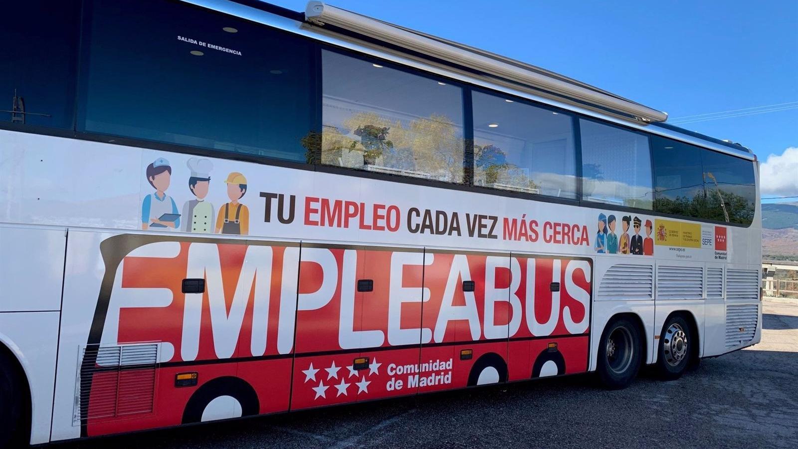 La Comunidad lanza un 'Empleabus' para las zonas rurales del sureste y noreste de la región