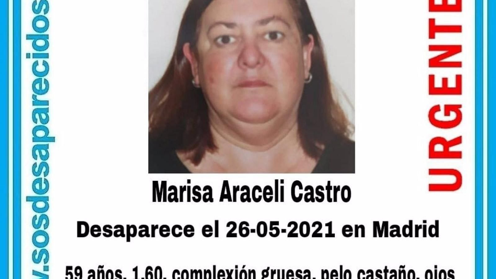Buscan a una mujer desaparecida en Madrid desde el 26 de mayo