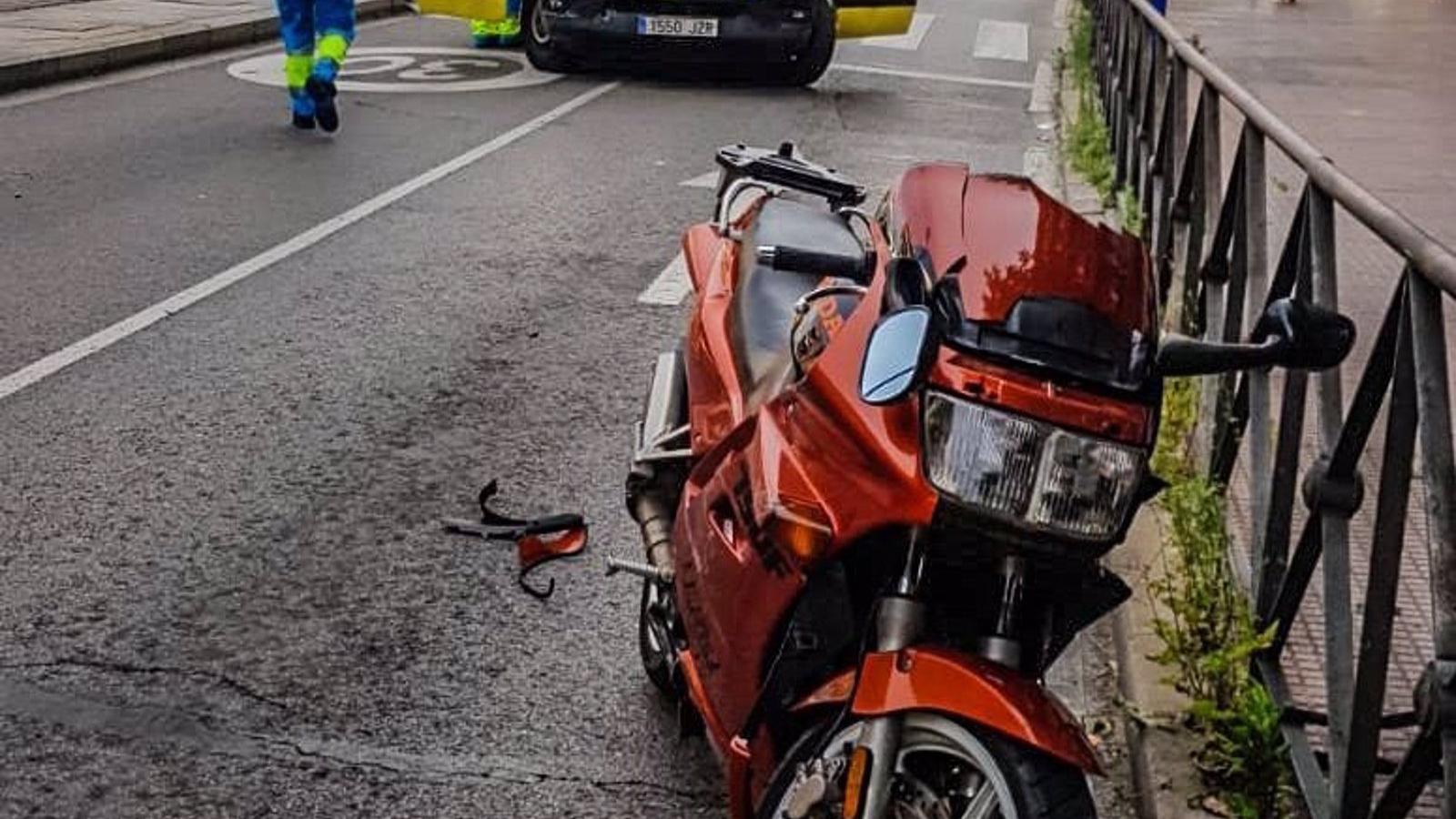 Herido grave un hombre de 83 años tras ser atropellado por un motorista en Leganés