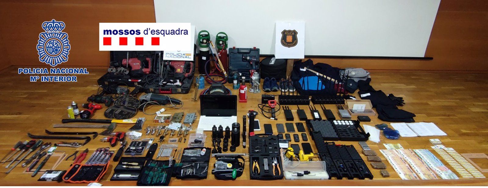 Desarticulado un grupo criminal itinerante especializado en abrir cajas fuertes con sopletes de oxicorte