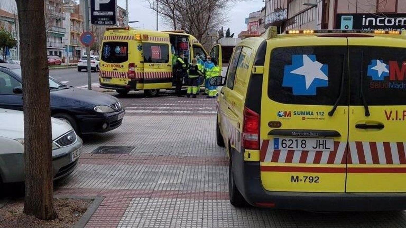 Un hombre de 45 años, asistido tras sufrir un golpe de calor grave en Vallecas