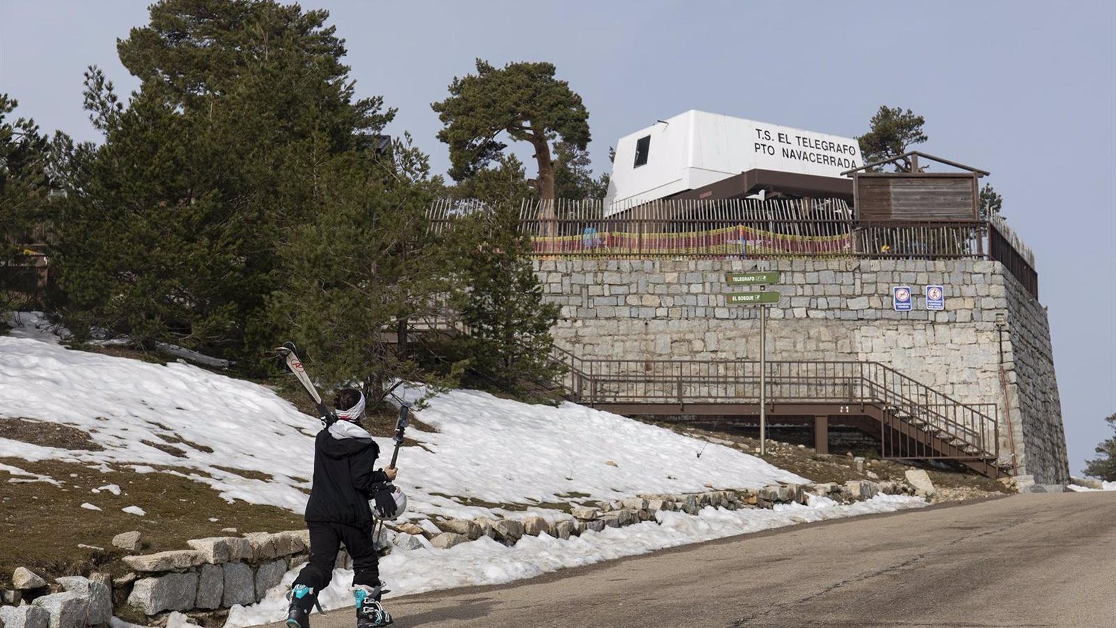 El movimiento para salvar la estación de esquí de Navacerrada denuncia la "propuesta irreal" del Ministerio y pide diálogo