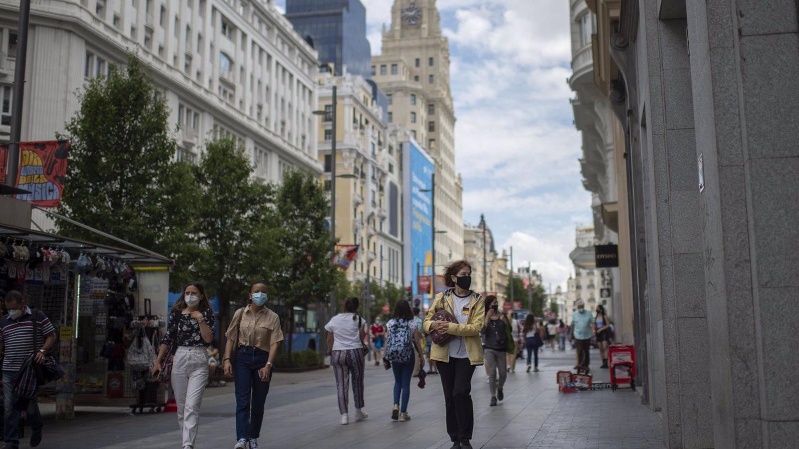 La variante Delta sigue siendo la predominante en Madrid, con un 88,1%