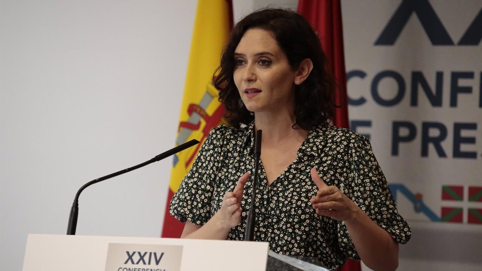 Díaz Ayuso critica que España tenga el único gobierno que "opera contra los intereses de su capital" y defiende su fiscalidad