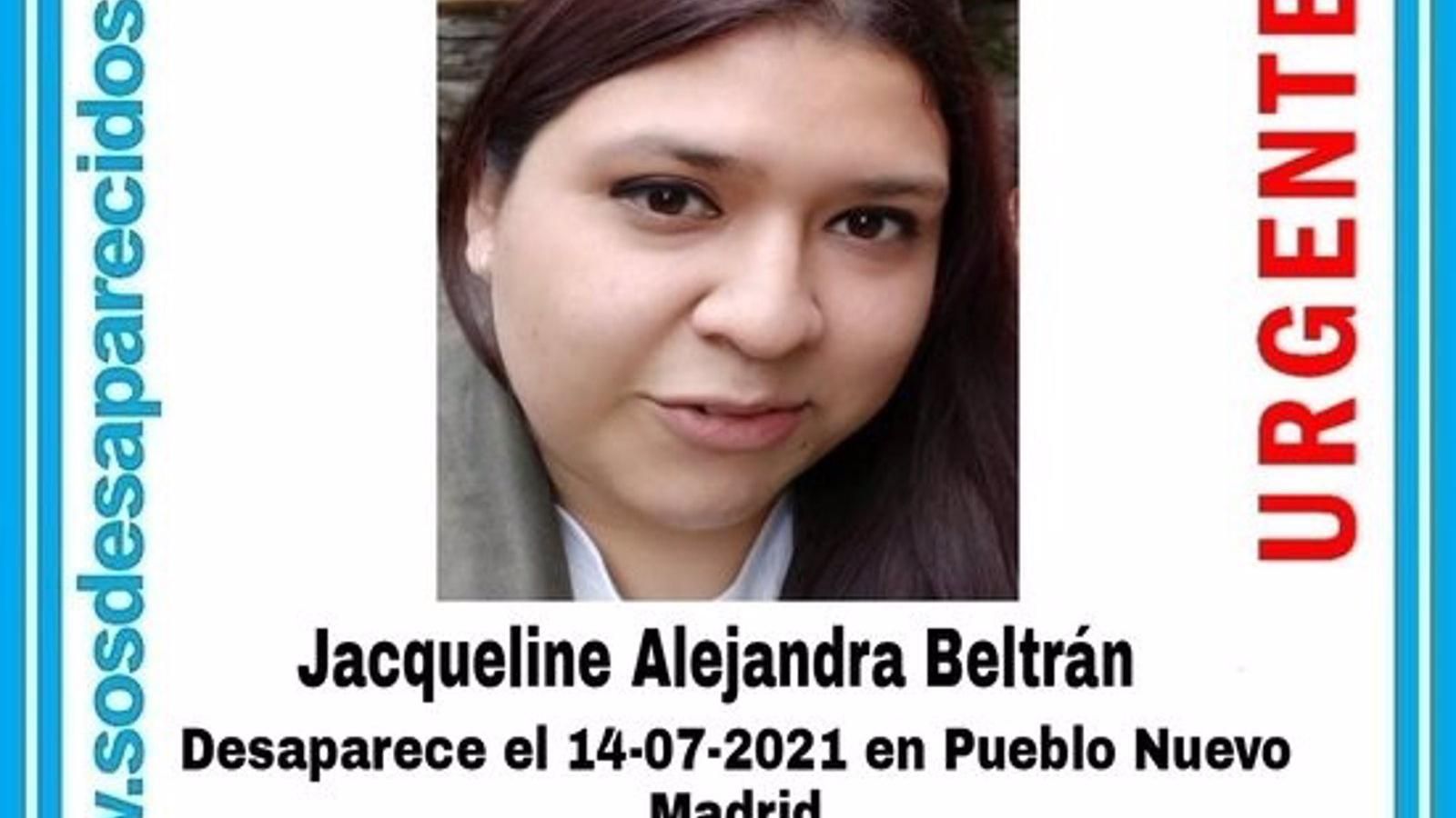 Desaparecida desde el 14 de julio una joven de 28 años en Pueblo Nuevo