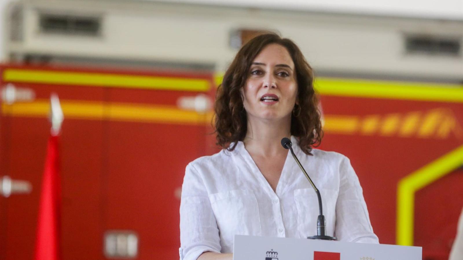 Díaz Ayuso dice que tiene muy buena relación con Abascal pero advierte que no admite &quot;tonos amenazantes ni ultimátums&quot;