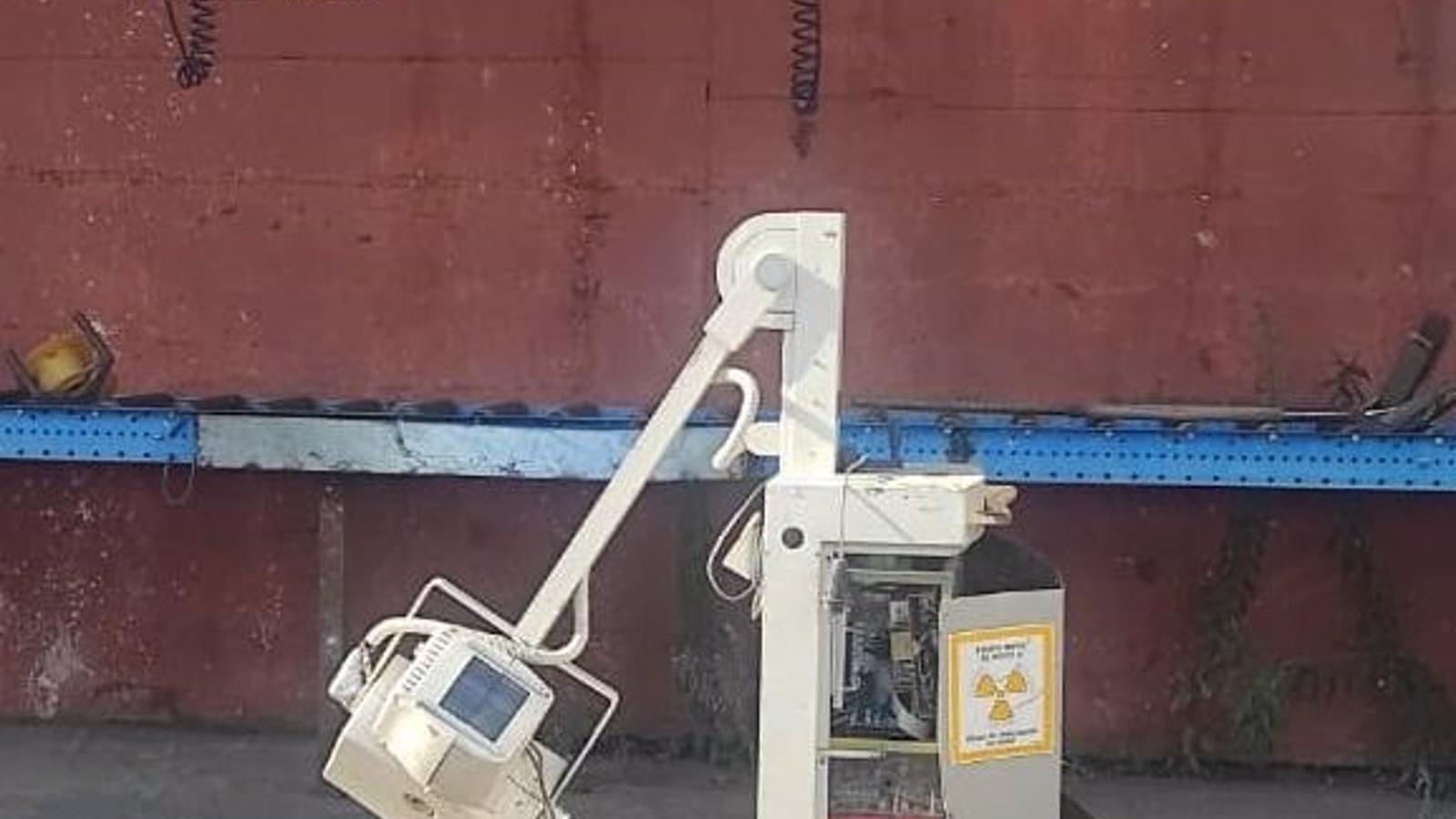 Detenidos por robar una máquina de rayos X del hospital Ramón y Cajal