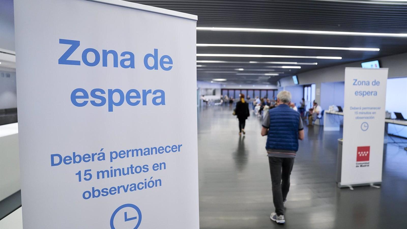 La Comunidad mantiene la vacunación en el Wanda Metropolitano tras llegar a un acuerdo con el Atlético