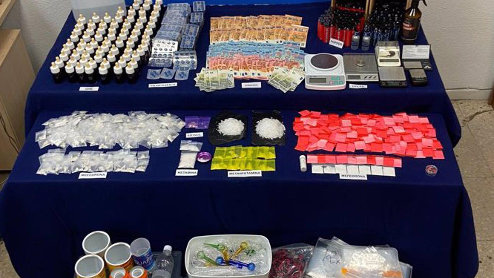 Desmantelado uno de los puntos de droga sintéticas más importantes de Chueca y Malasaña