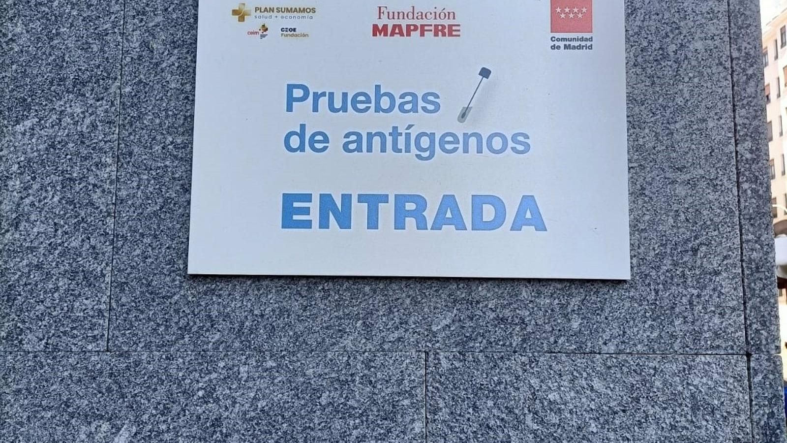 El Wizink Center amplía hasta el 30 de septiembre las pruebas gratuitas de test de antígenos