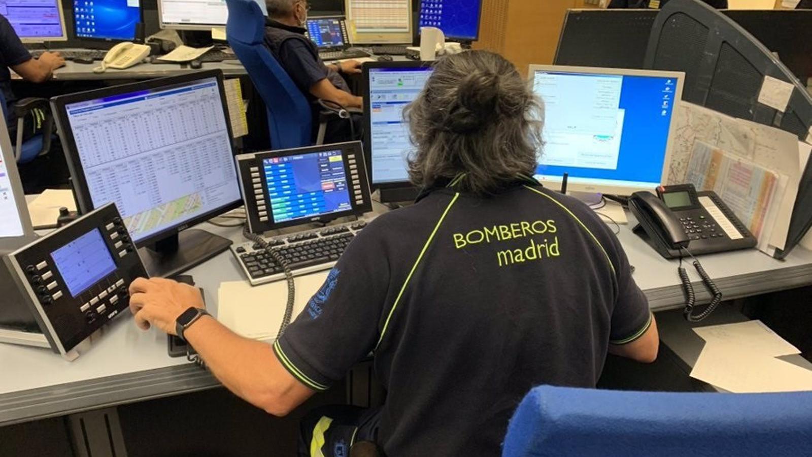 Los Bomberos de Madrid realizaron 58 salidas relacionadas con la tormenta, ninguna de ellas de gravedad