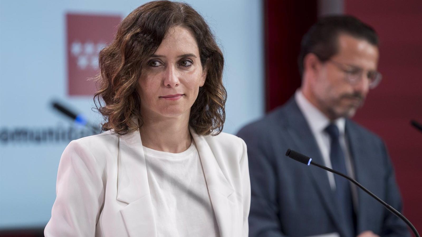 Diaz Ayuso prevé aprobar los Presupuestos antes de que acabe el año