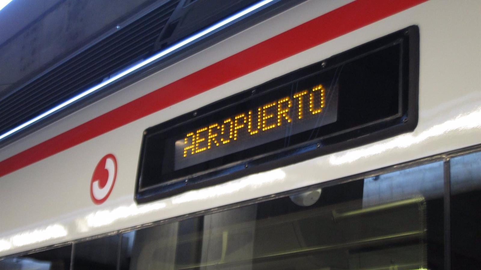 La estación de Cercanías 'Aeropuerto-T4' cumple su primera década de vida con más de 16 millones de pasajeros