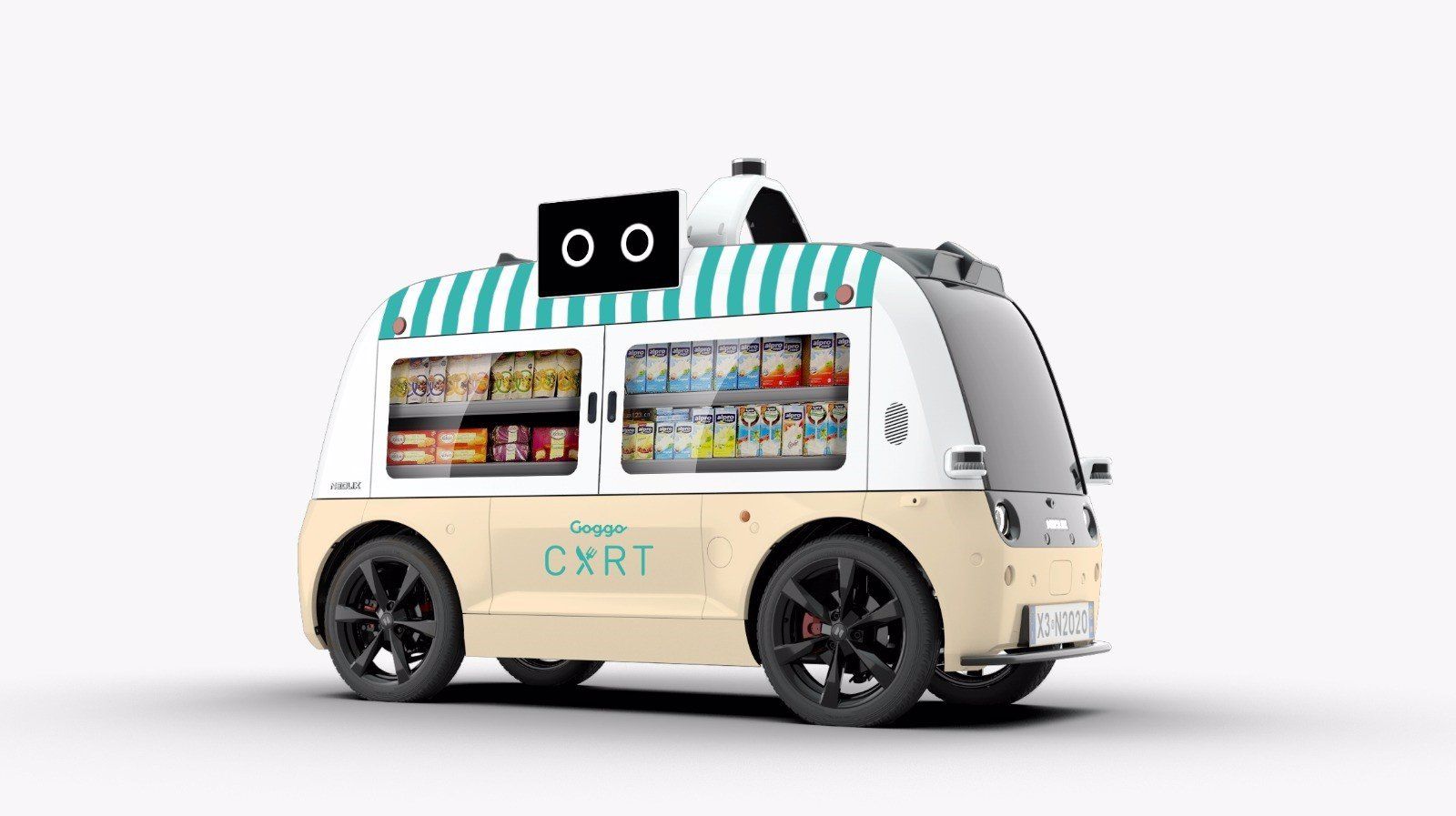 Las Rozas se convierte en la primera ciudad de España en la que circulará un foodtruck autónomo
