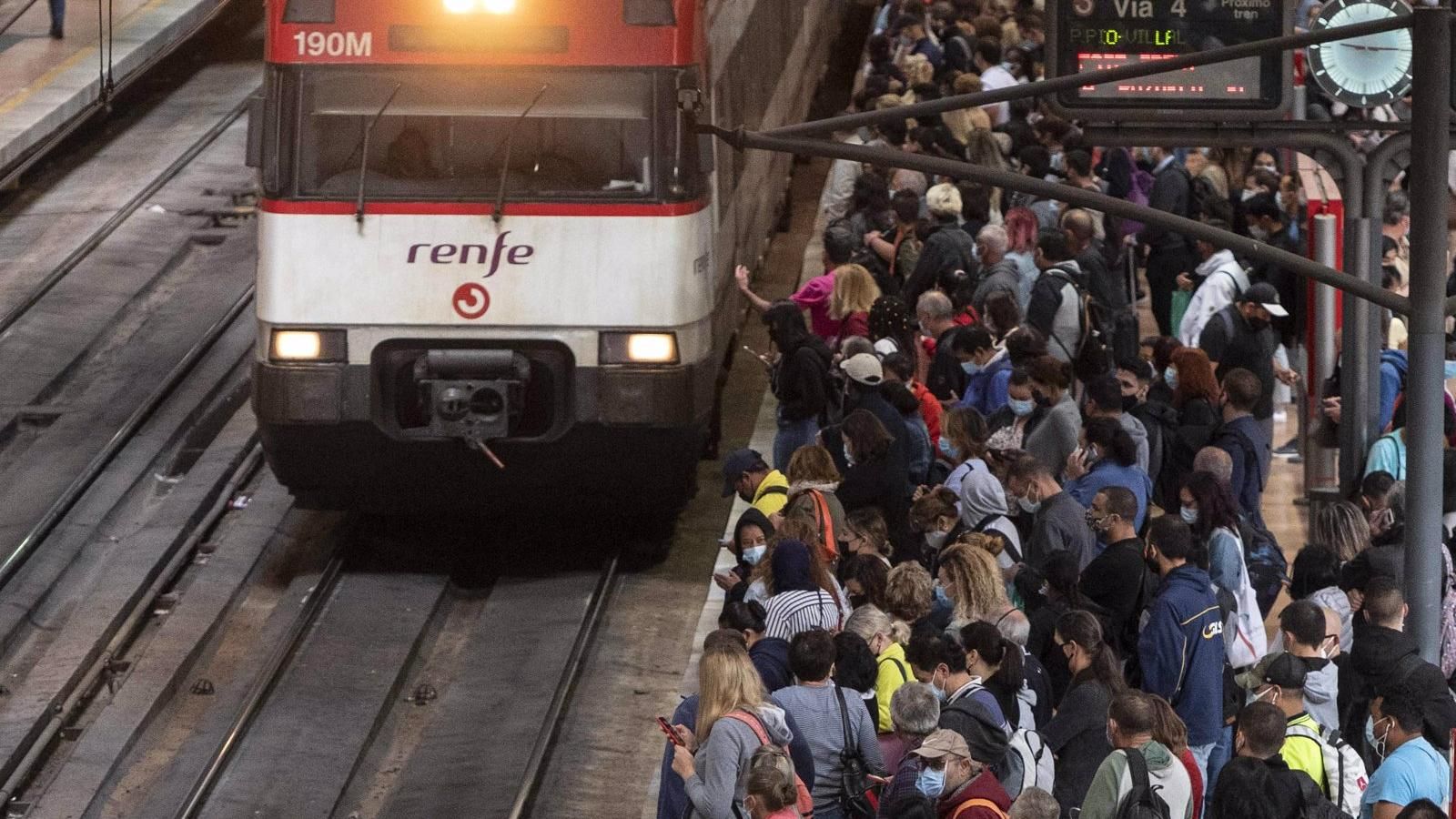 46 trenes de Cercanías en Madrid suprimidos por la huelga de maquinistas