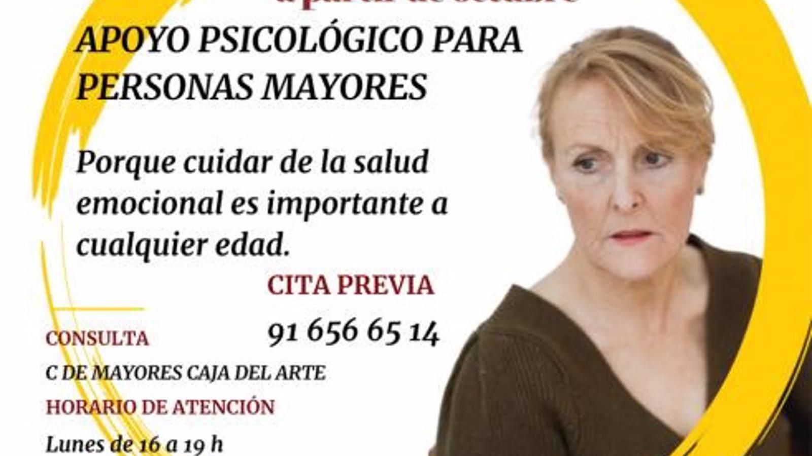 Torrejón ofrece nuevos servicios de orientación y apoyo psicológico a mayores y fisioterapia preventiva