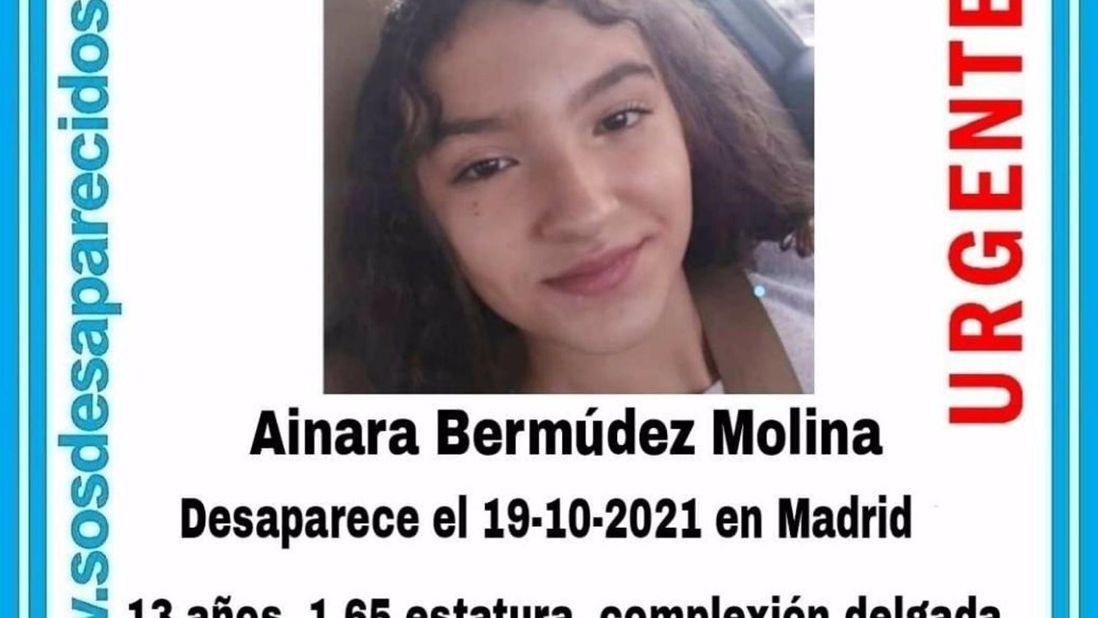 Buscan desde hace días a una niña de 13 años desaparecida en Madrid y a un chico de 16 en Villalba