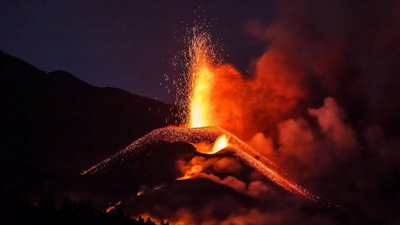 La lava cubre 911,6 hectáreas y destruye 2.183 edificaciones