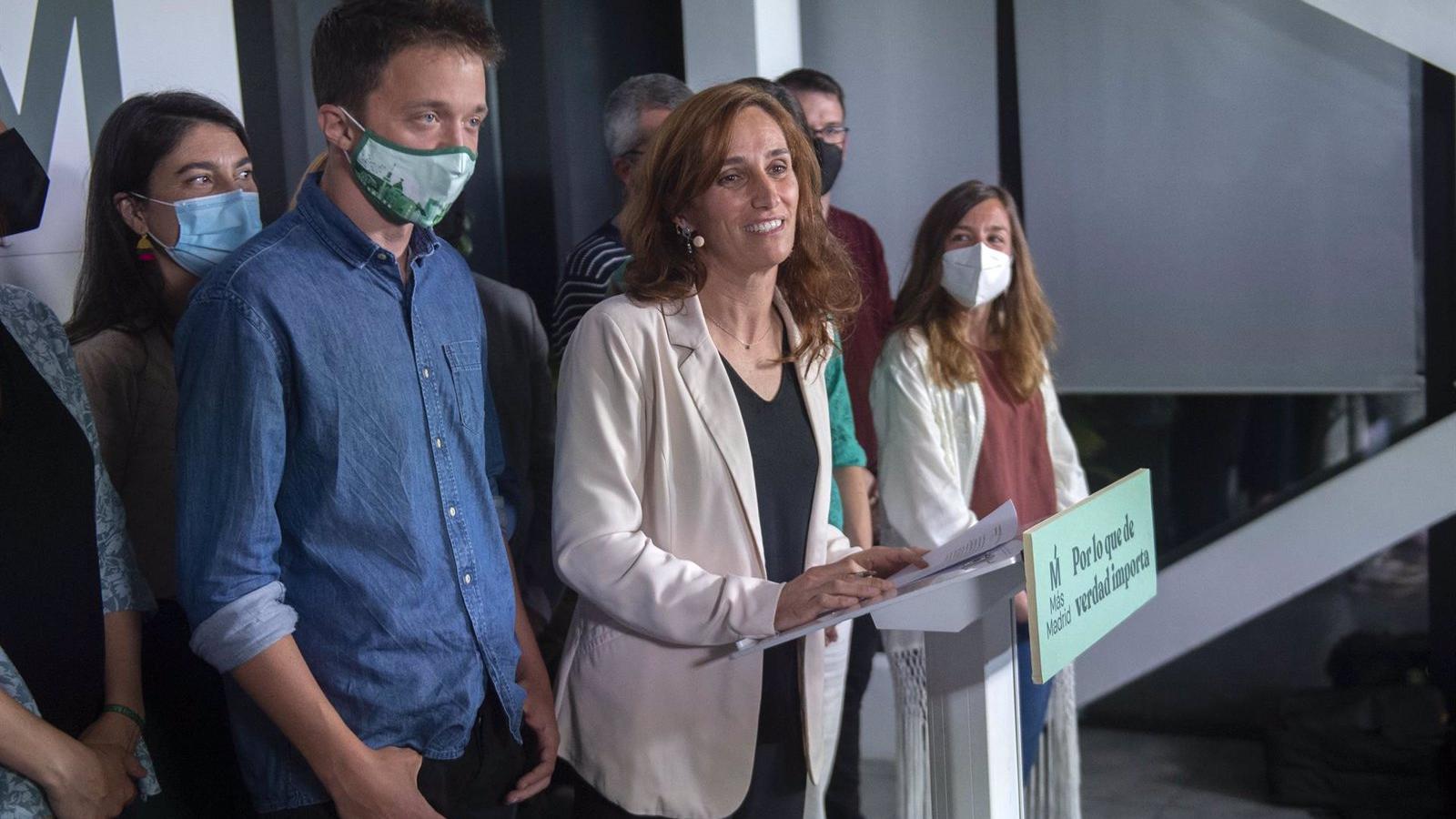 Mónica García asegura que tiene buena relación con Errejón