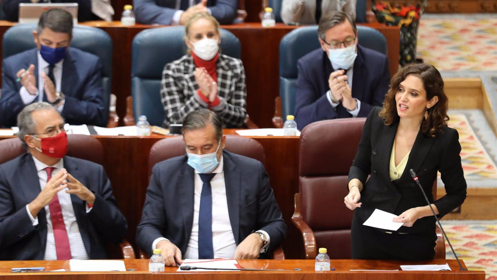 Díaz Ayuso acusa a Mónica García de "politizar" el atropello en el colegio Montealto: "No esperaron ni tres días"