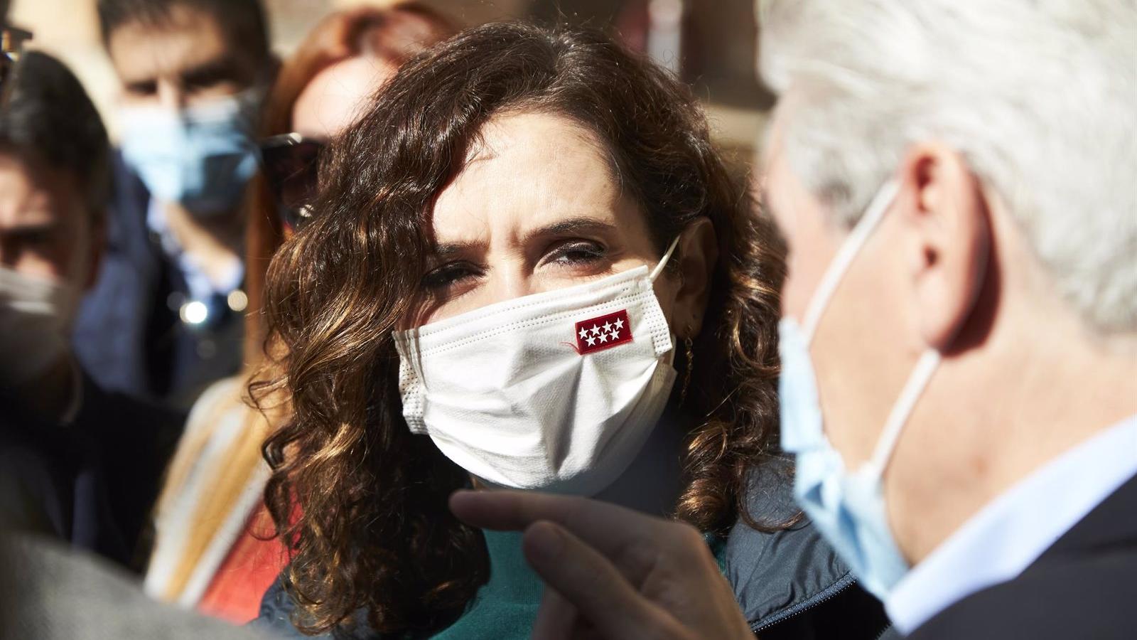 Díaz Ayuso asegura que las negociaciones de Presupuestos con Vox "van muy bien" y que están viendo "matices"