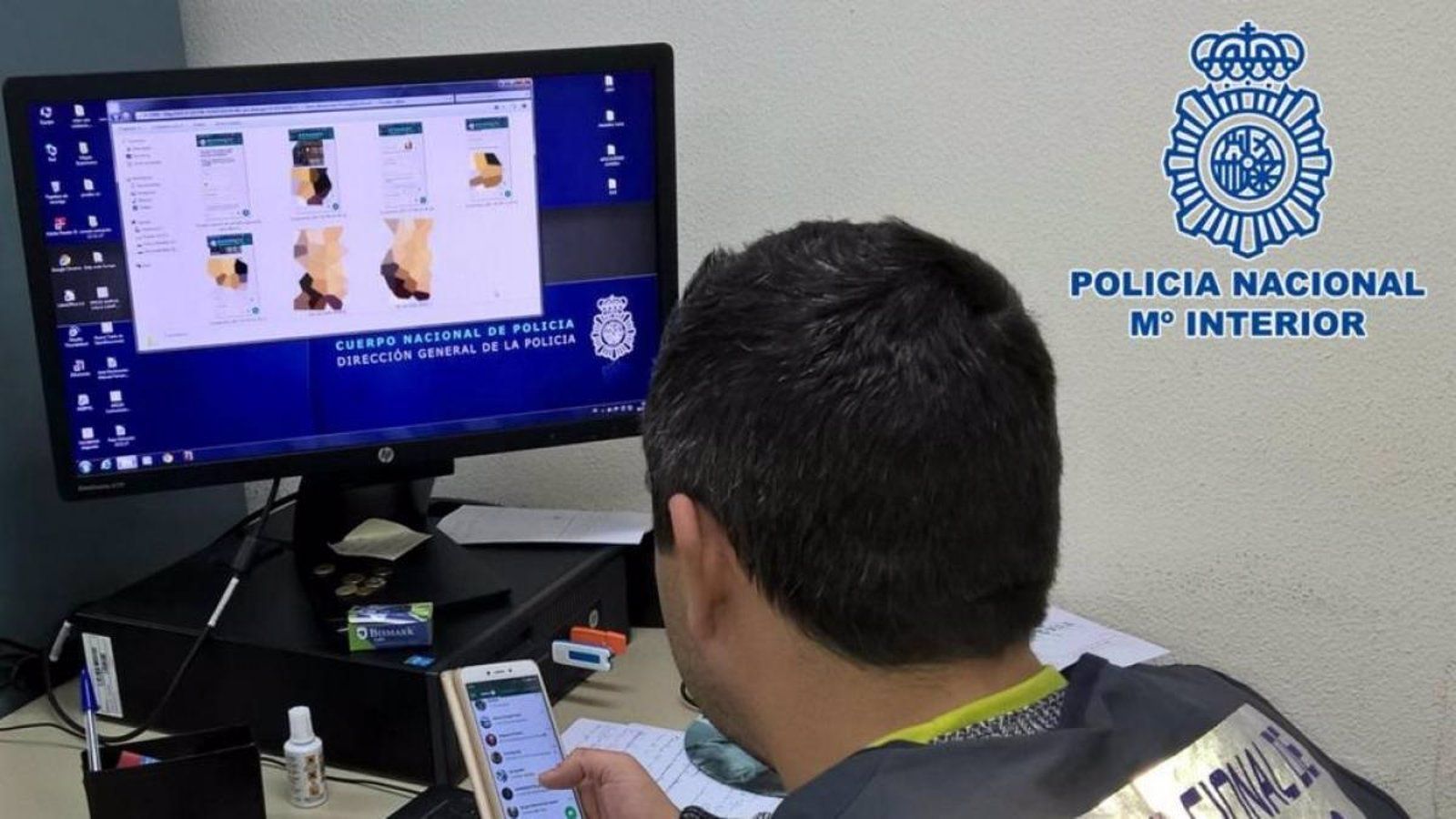 Detenidos ocho presuntos pedófilos acusados de distribuir y poseer material de explotación sexual infantil