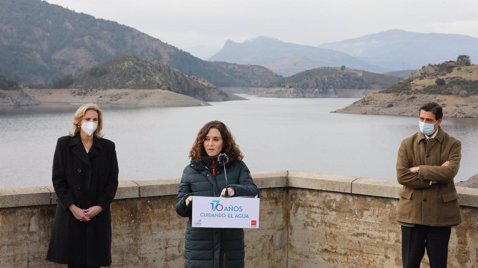 Las tarifas del agua en la Comunidad de Madrid seguirán congeladas en 2022 por séptimo año consecutivo