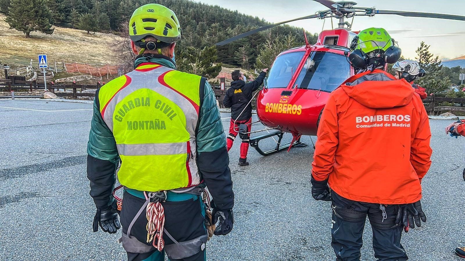 Fallece un montañero de 56 años tras caer de un precipicio en Rascafría