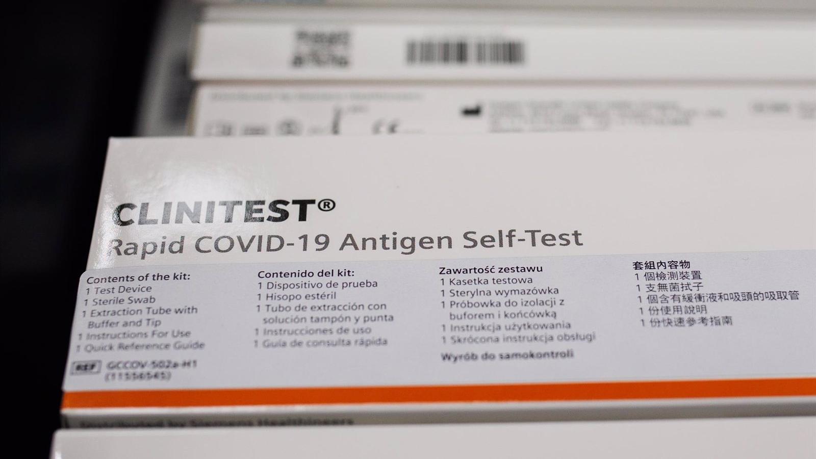 La Comunidad espera superar esta semana los cuatro millones de test de antígenos gratuitos repartidos en farmacias