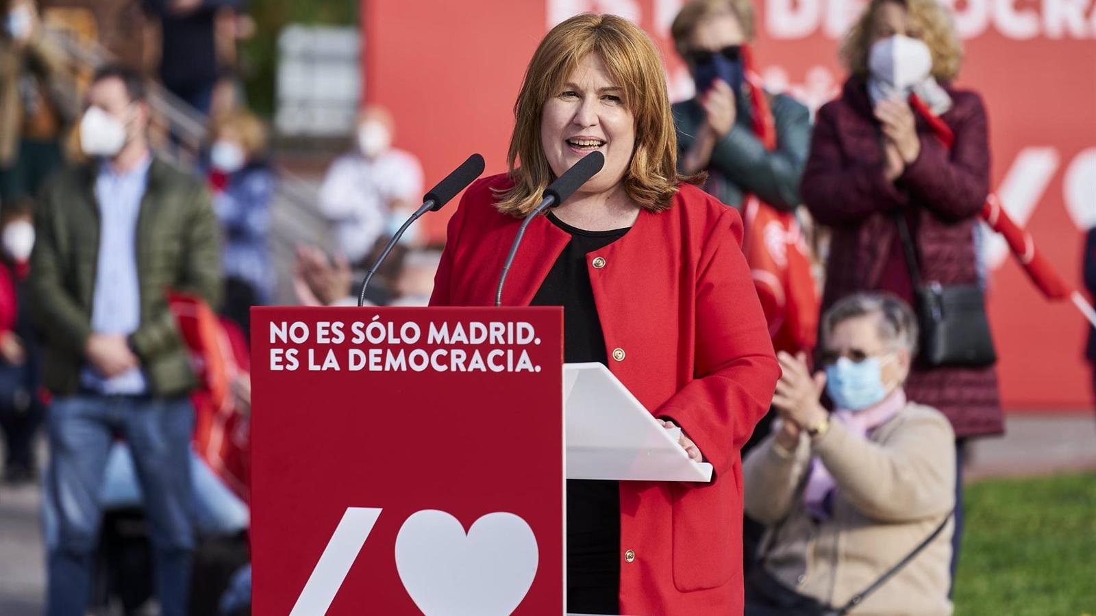Natalia de Andrés, alcaldesa de Alcorcón, inhabilitada para administrar bienes por la quiebra de la empresa de la vivienda