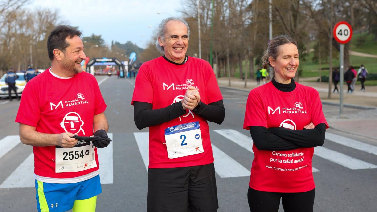 Escudero anima a los madrileños a sumarse el domingo a la X Carrera por la Salud Mental de la Fundación Manantial
