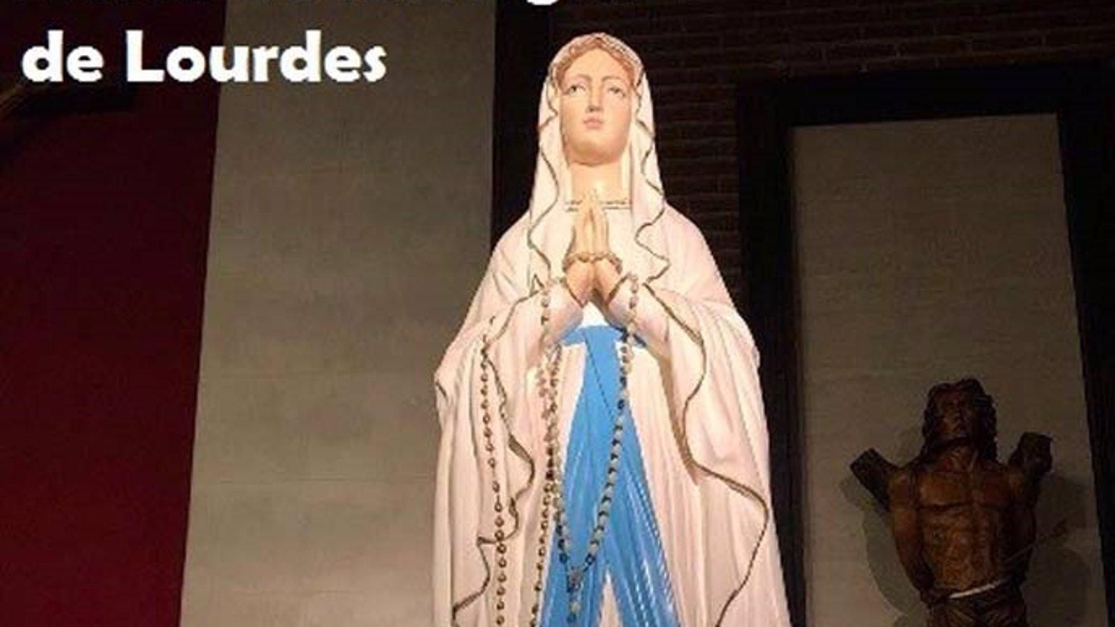 Getafe | Una procesión de antorchas recorre este sábado varias calles con la imagen de la Virgen de Lourdes
