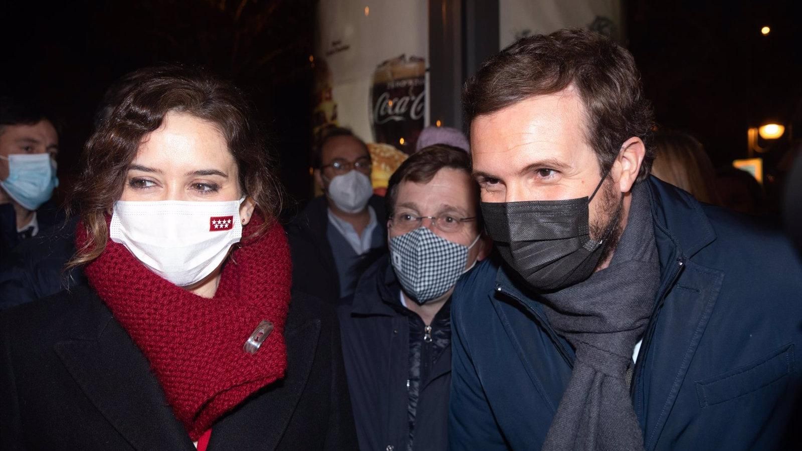 Casado convocó a Ayuso en 'Génova' este viernes para buscar una solución pero la reunión acabó sin acuerdo