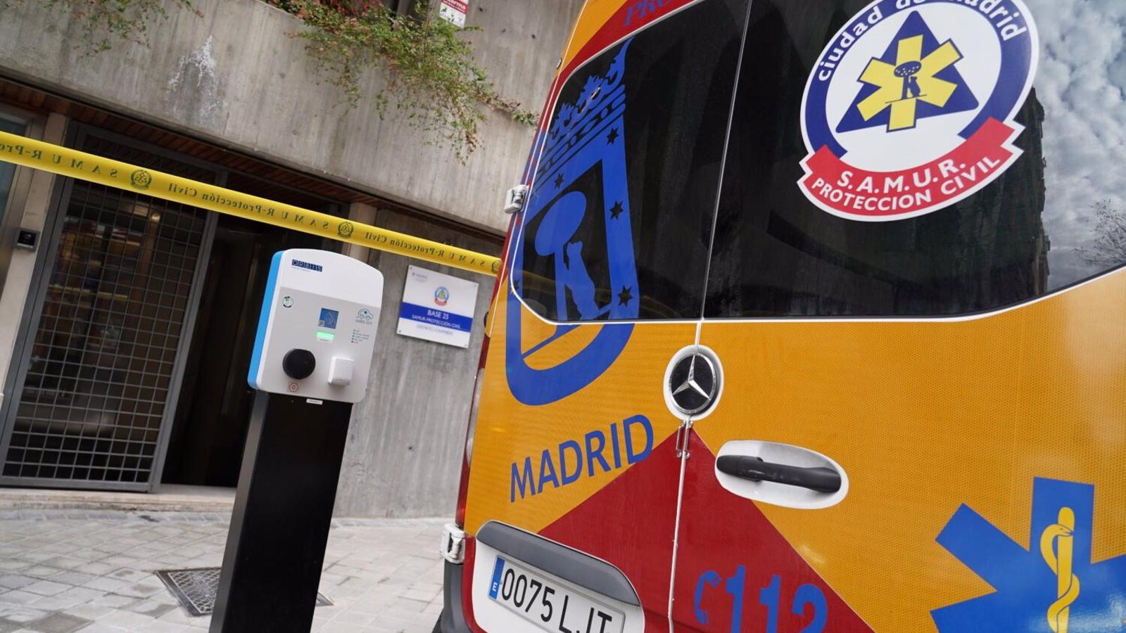 La nueva base operativa de Samur-PC en Chamberí permitirá dar un refuerzo La nueva base operativa de Samur-PC en Chamberí permitirá dar un refuerzo